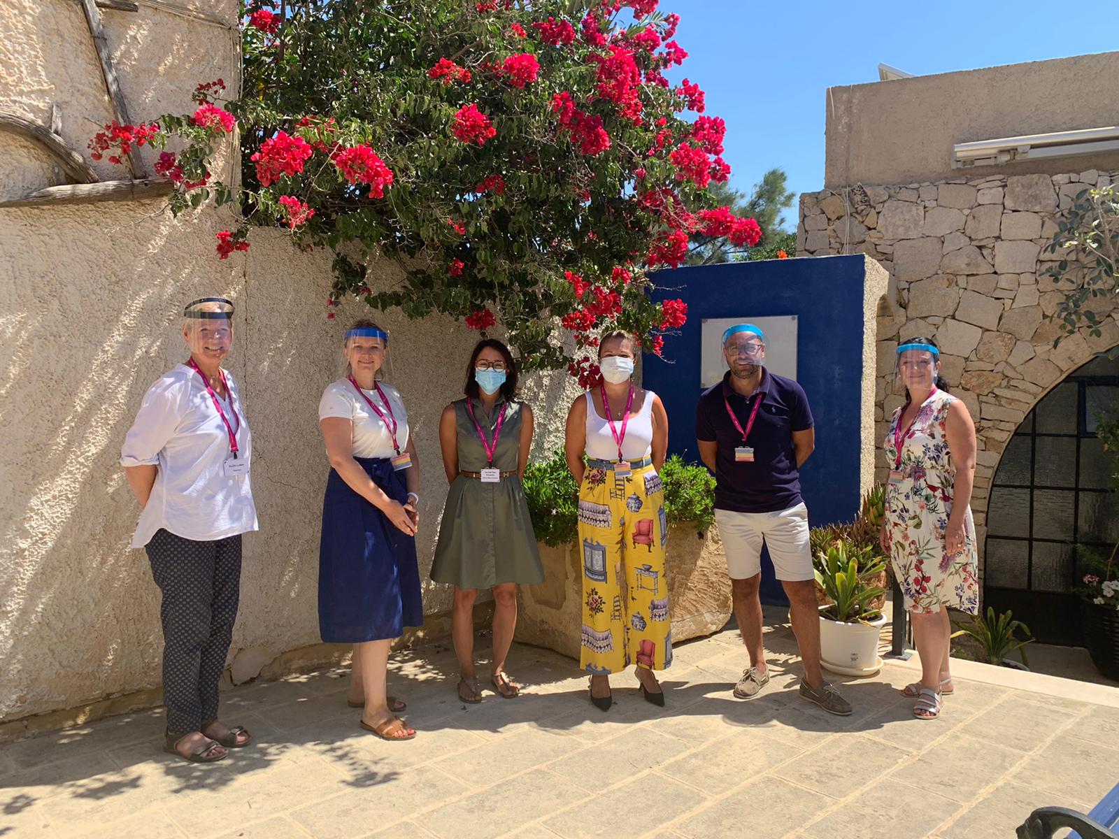 A team photo outside our BELS Gozo school